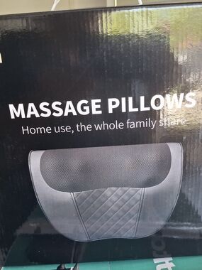 Massage Pillows - Grey and Black